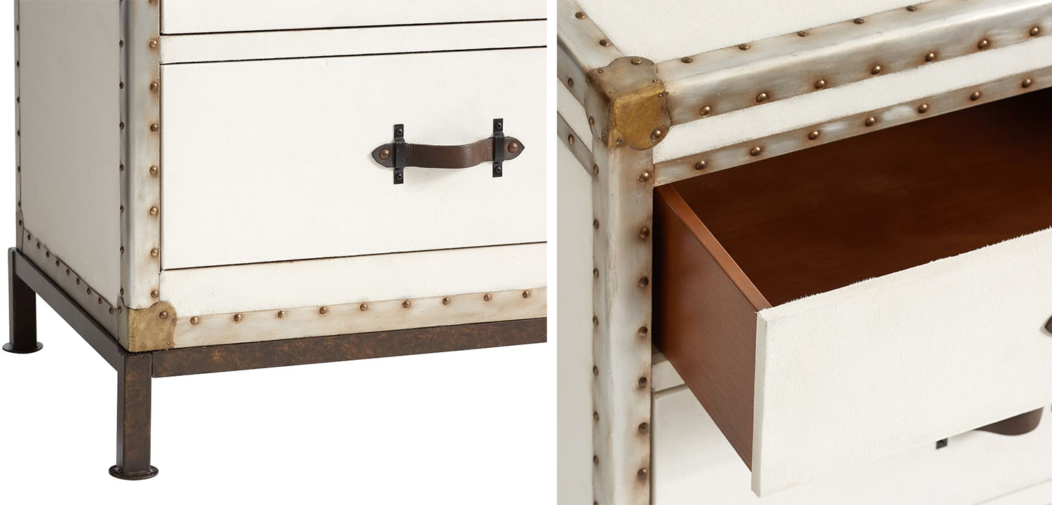 Комод в винтажном стиле Vintage Chests Mini Белый - фото №1