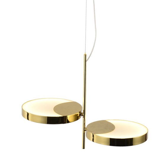 Люстра MM Lampadari Moonlight 7327/2 chandelier Золотой Белый Люстра MM Lampadari Moonlight 7327/2 chandelier Золотой Белый в Липецке | Loft Concept