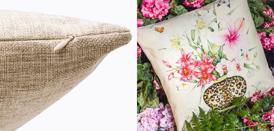Декоративная подушка Hibiscus and Orchids Pillow Декоративная подушка Hibiscus and Orchids Pillow - Loft-Concept в Липецке