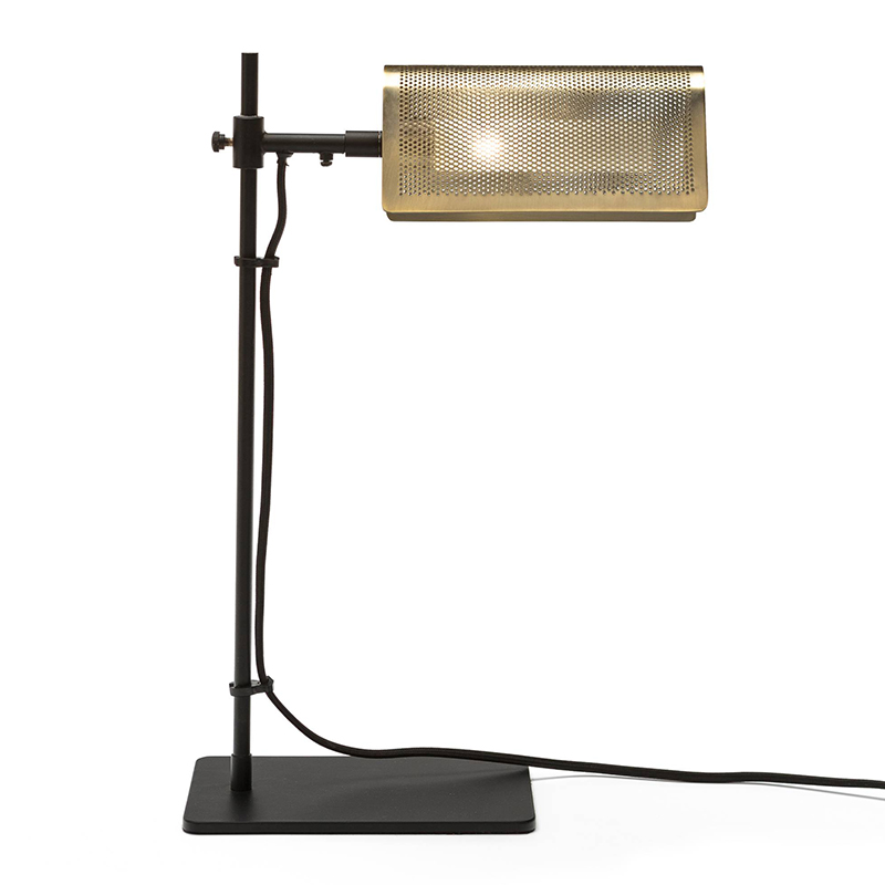 Настольная лампа Zenon Table lamp Черный Медь Настольная лампа Zenon Table lamp Черный Медь в Липецке | Loft Concept