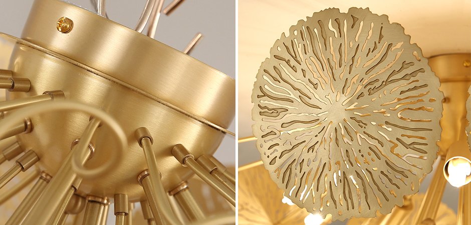 Потолочный светильник GLOBAL VIEWS LILY PAD ceiling lamp Потолочный светильник GLOBAL VIEWS LILY PAD ceiling lamp - Loft-Concept в Липецке