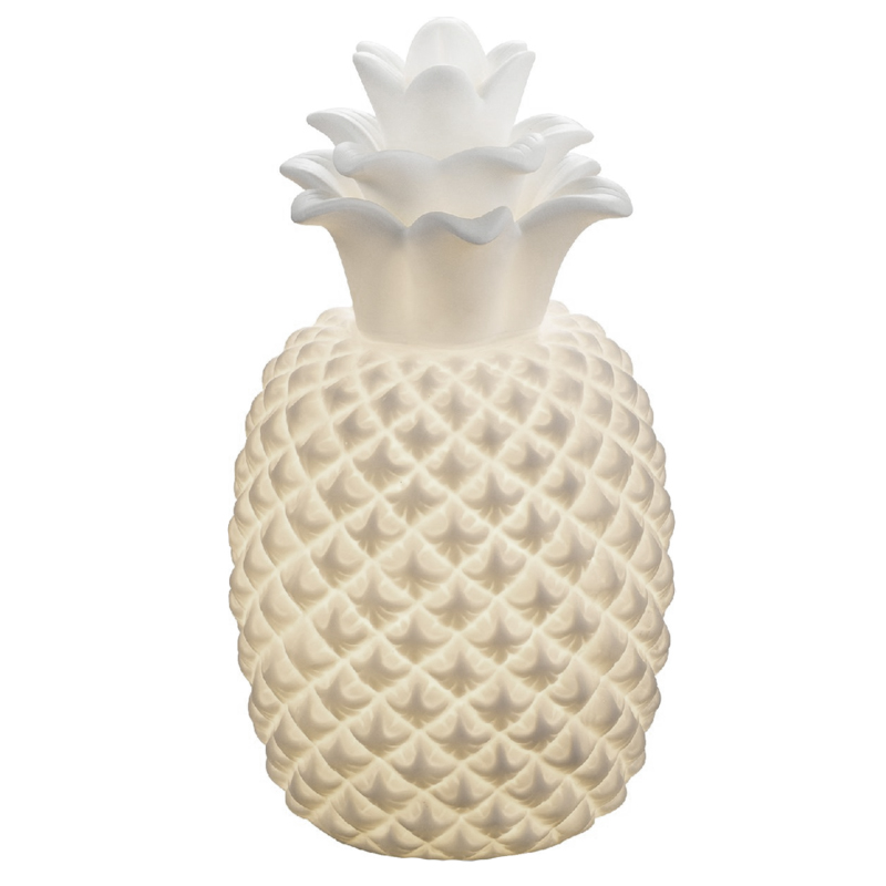 Tropical Shapes Table Lamp Лампа Большой Ананас Белое матовое стекло Tropical Shapes Table Lamp Лампа Большой Ананас Белое матовое стекло в Липецке | Loft Concept