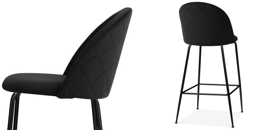 Барный стул Vendramin Bar Stool black Барный стул Vendramin Bar Stool black - Loft-Concept в Липецке