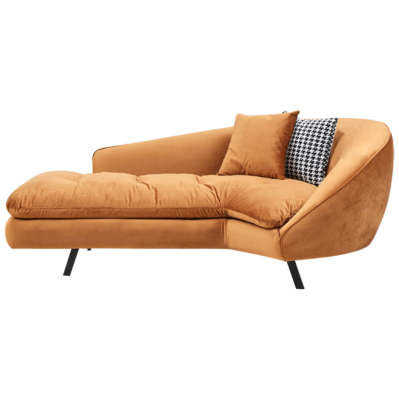 Диван Evangeline Caramel Sofa Карамель Черно-белый Диван Evangeline Caramel Sofa Карамель Черно-белый в Липецке | Loft Concept