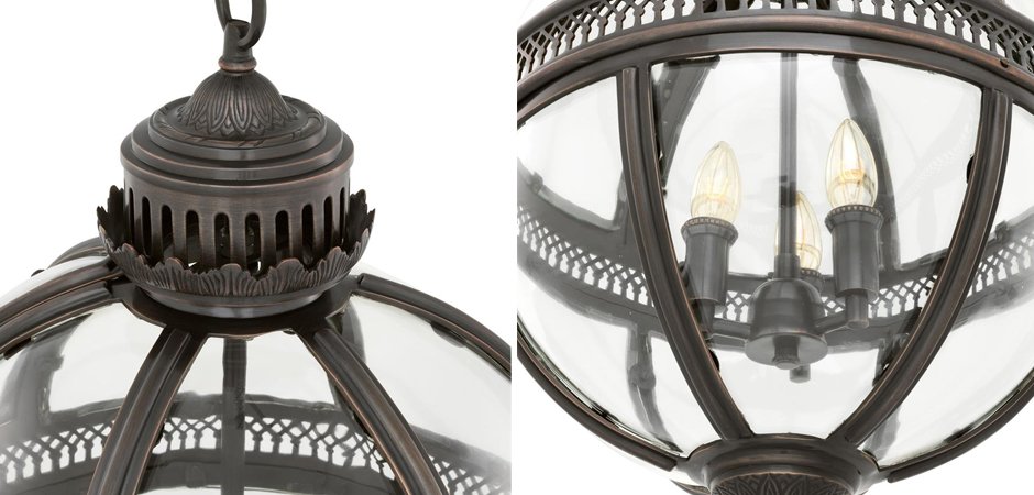 Люстра Lantern Residential Bronze M Люстра Lantern Residential Bronze M - Loft-Concept в Липецке