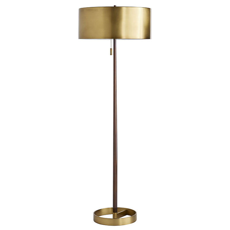 Торшер Arteriors VIOLETTA FLOOR LAMP Латунь Торшер Arteriors VIOLETTA FLOOR LAMP Латунь в Липецке | Loft Concept