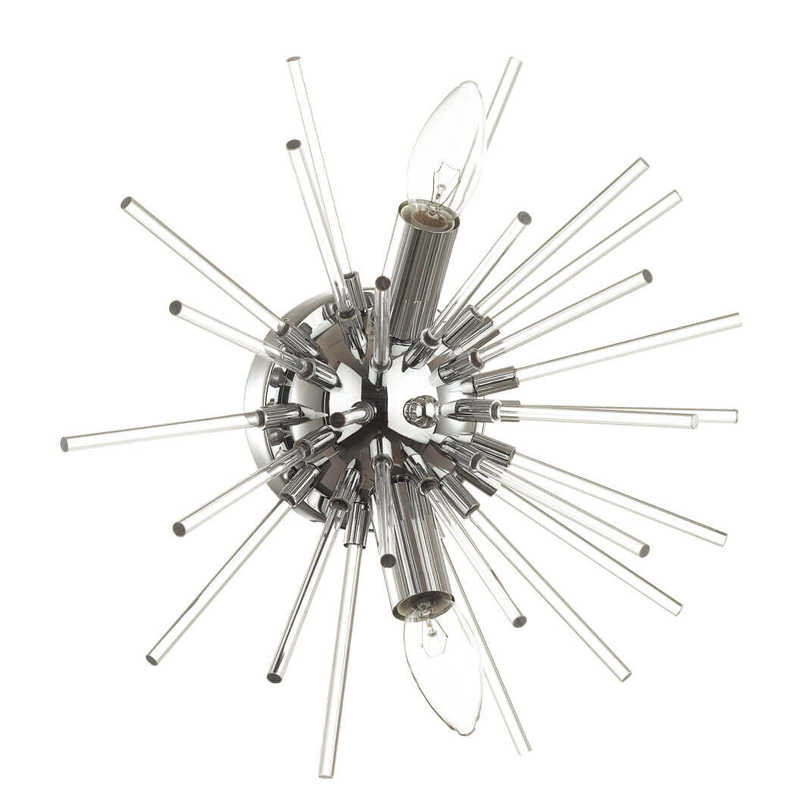 Бра Varg Sputnik Sconce Хром Прозрачный Бра Varg Sputnik Sconce Хром Прозрачный в Липецке | Loft Concept