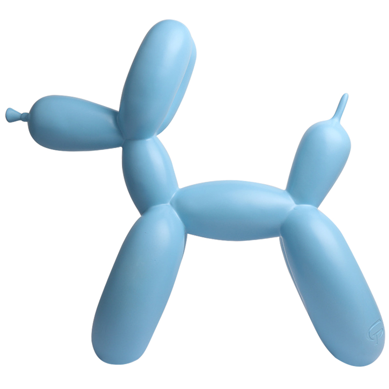 Статуэтка Jeff Koons Balloon Dog Matte Blue Голубой Статуэтка Jeff Koons Balloon Dog Matte Blue Голубой в Липецке | Loft Concept