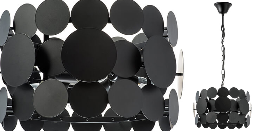 Люстра Black Matte Disk D35 Люстра Black Matte Disk D35 - Loft-Concept в Липецке