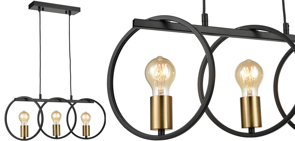Люстра Loft Rings Ligh 3 Люстра Loft Rings Ligh 3 - Loft-Concept в Липецке