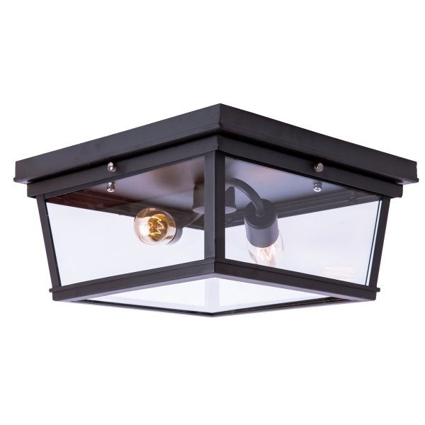 Потолочный светильник Flat Top Light Черный Потолочный светильник Flat Top Light Черный в Липецке | Loft Concept
