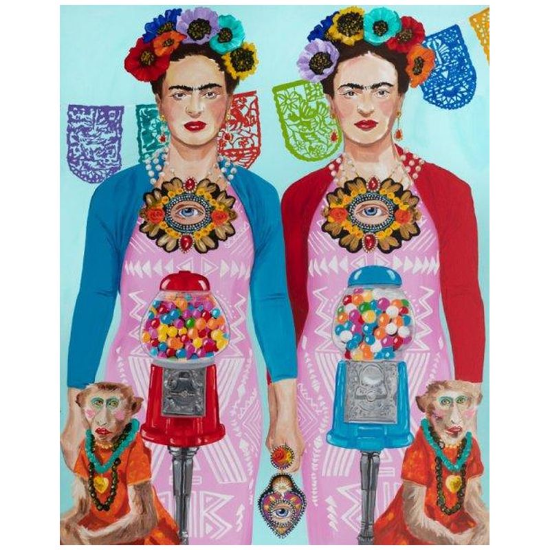 Картина Frida Kahlo Twinning Мульти Картина Frida Kahlo Twinning Мульти в Липецке | Loft Concept