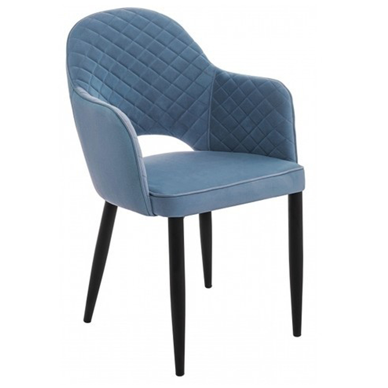 Стул Sharron Chair blue Синий Черный Стул Sharron Chair blue Синий Черный в Липецке | Loft Concept