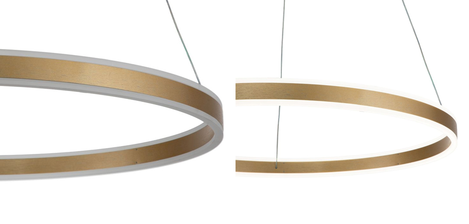 Подвесной светильник Neo Circles One Gold Подвесной светильник Neo Circles One Gold - Loft-Concept в Липецке
