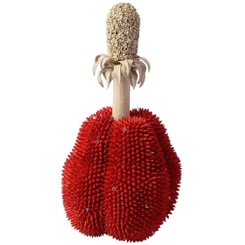 Статуэтка тропический фрукт Tropical Fruit Red Красный Бежевый Статуэтка тропический фрукт Tropical Fruit Red Красный Бежевый в Липецке | Loft Concept