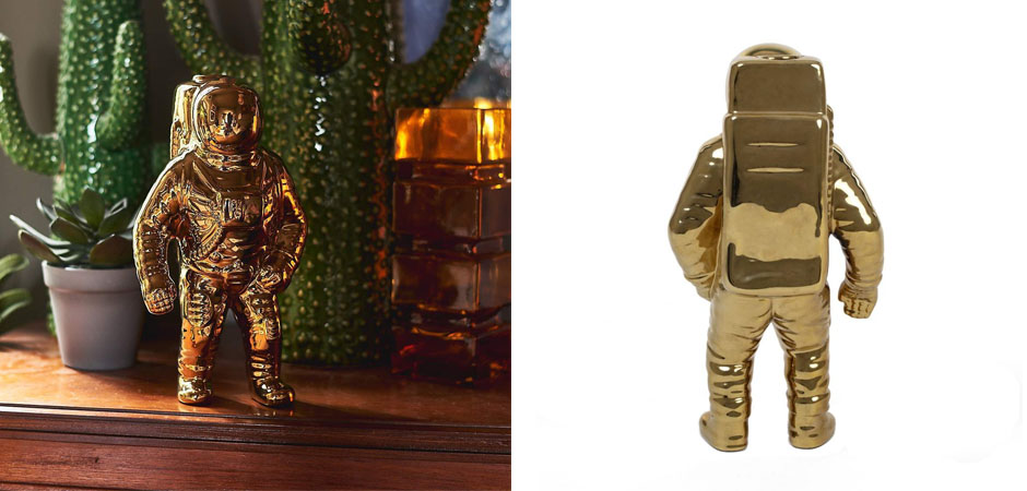 Ваза Seletti Cosmic Diner Starman Gold Ваза Seletti Cosmic Diner Starman Gold - Loft-Concept в Липецке