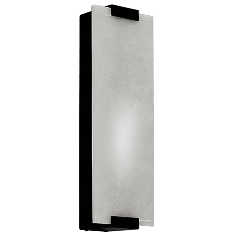 Бра Marble Rectangle Wall Lamp Black Черный Бра Marble Rectangle Wall Lamp Black Черный в Липецке | Loft Concept