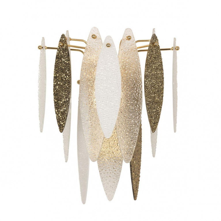 Бра Monaghan wall lamp Белый Золотой Бра Monaghan wall lamp Белый Золотой в Липецке | Loft Concept