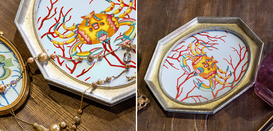 Картина Crab in Coral Картина Crab in Coral - Loft-Concept в Липецке