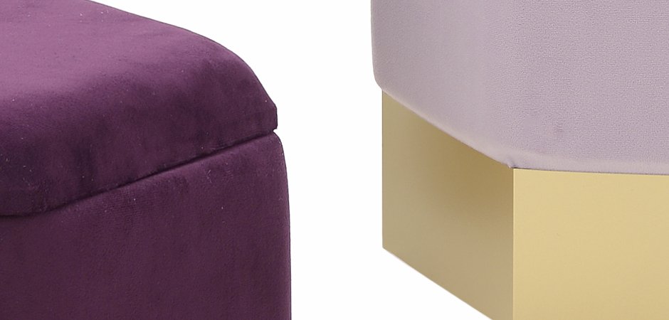 Комплект пуфов Golden Belt Сorner Комплект пуфов Golden Belt Сorner - Loft-Concept в Липецке