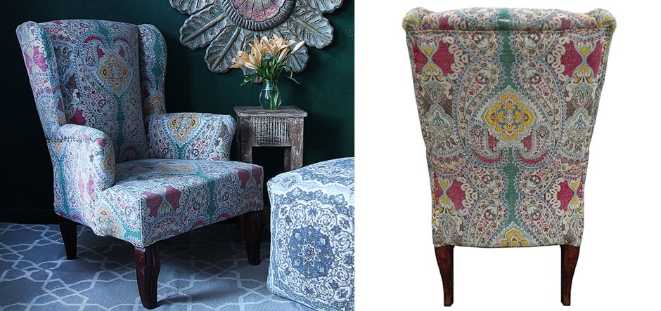 Кресло с орнаментом Paisley Chair Кресло с орнаментом Paisley Chair - Loft-Concept в Липецке