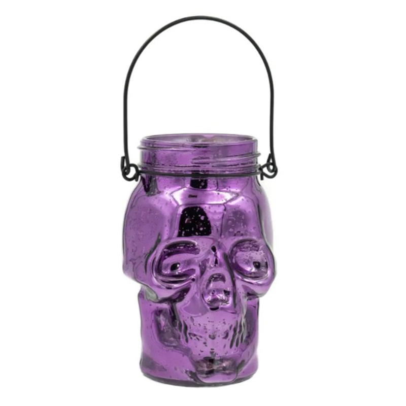 Подсвечник Glass Skull Пурпурный Подсвечник Glass Skull Пурпурный в Липецке | Loft Concept