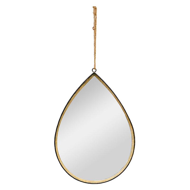 Зеркало в виде капли Golden Drop Золотой Зеркало в виде капли Golden Drop Золотой в Липецке | Loft Concept