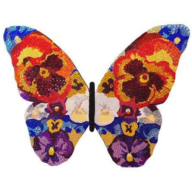 Картина “Pansy Bedazzled Butterfly Cut Out” Мульти Картина “Pansy Bedazzled Butterfly Cut Out” Мульти в Липецке | Loft Concept