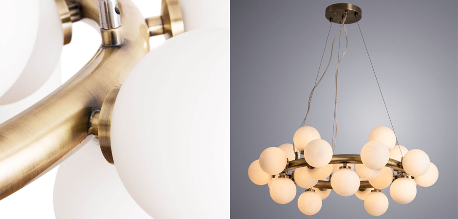 Люстра Bagel Bubble Chandelier 25 Люстра Bagel Bubble Chandelier 25 - Loft-Concept в Липецке