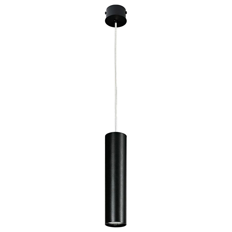 Подвесной светильник Luis Trumpet Tube Black Lamp 25 Черный Подвесной светильник Luis Trumpet Tube Black Lamp 25 Черный в Липецке | Loft Concept