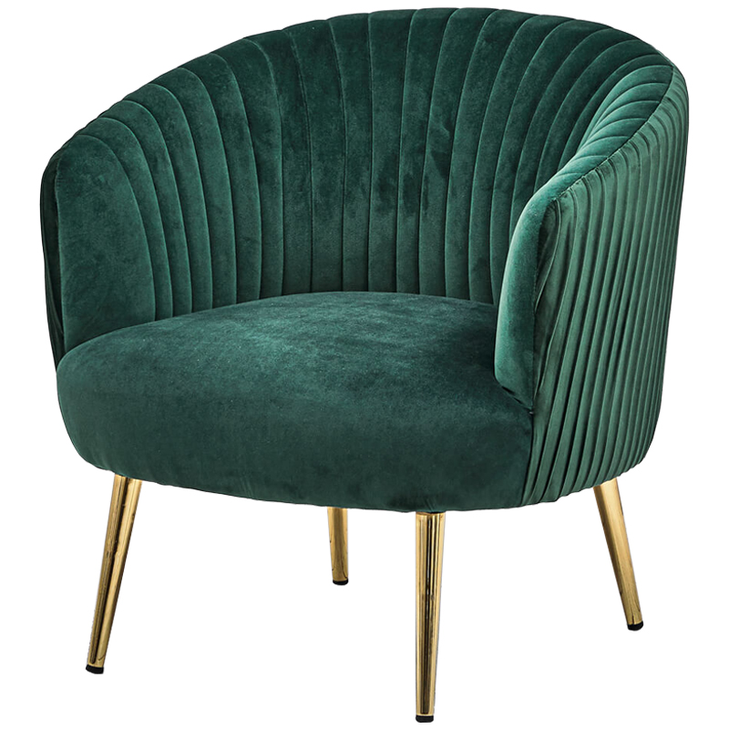 Кресло Christiano Chair green Изумрудный Глянцевое золото Кресло Christiano Chair green Изумрудный Глянцевое золото в Липецке | Loft Concept