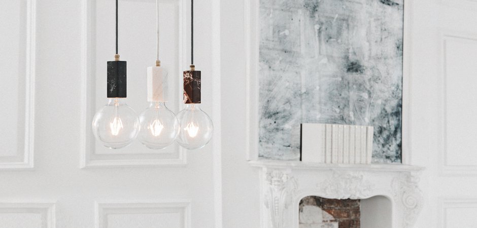 Подвесной светильник MARMOR TROM Bianco Подвесной светильник MARMOR TROM Bianco - Loft-Concept в Липецке