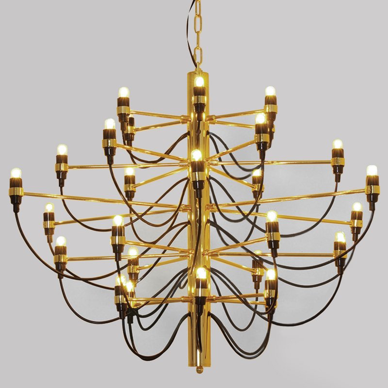 Люстра Flos 2097 30 Brass Gold by Gino Sarfatti Латунь Люстра Flos 2097 30 Brass Gold by Gino Sarfatti Латунь в Липецке | Loft Concept