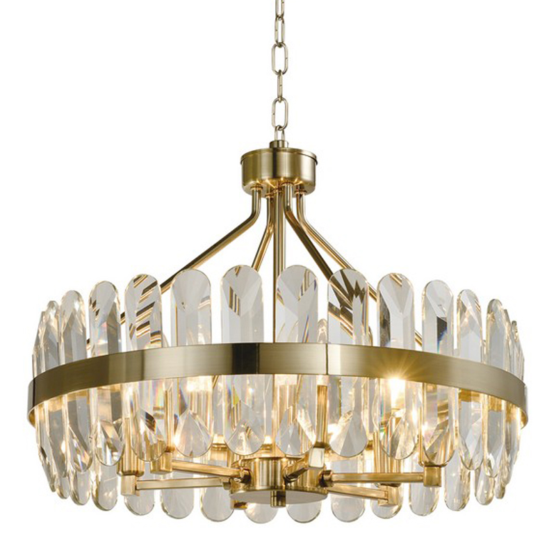 Люстра Genesia Chandelier Золотой Прозрачный (Transparent) Люстра Genesia Chandelier Золотой Прозрачный (Transparent) в Липецке | Loft Concept