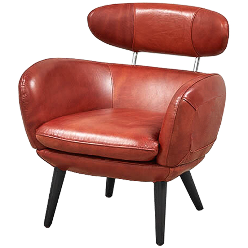 Кресло Manfredo Chair Малиновый (Crimson) Черный Кресло Manfredo Chair Малиновый (Crimson) Черный в Липецке | Loft Concept