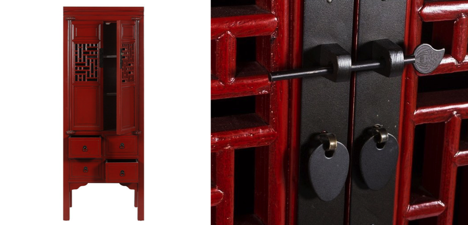 Шкаф Chinese Prison Red Шкаф Chinese Prison Red - Loft-Concept в Липецке