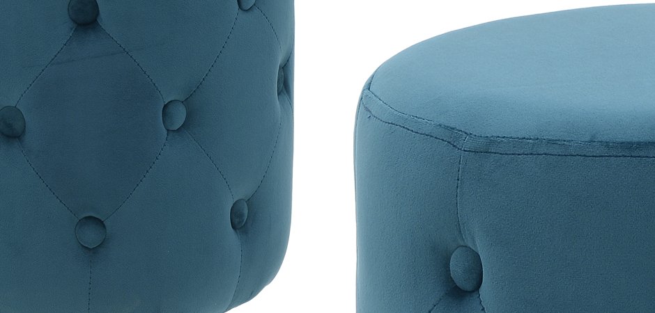 Пуф Capitone Turquoise Пуф Capitone Turquoise - Loft-Concept в Липецке