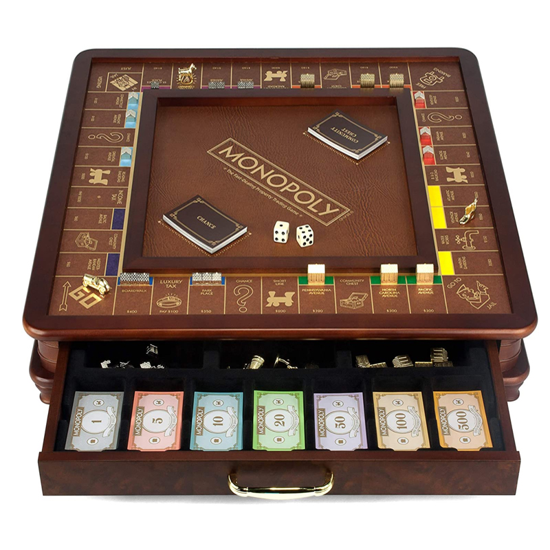 Подарочная Большая "Монополия" Luxe Monopoly Game Коричневый Подарочная Большая "Монополия" Luxe Monopoly Game Коричневый в Липецке | Loft Concept