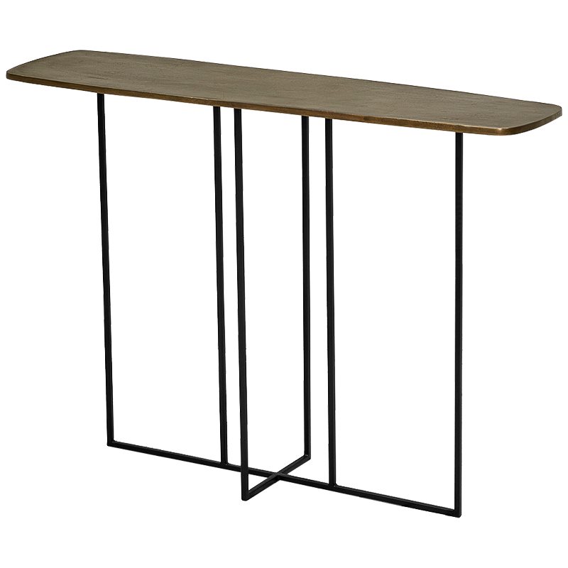Консоль Rainer Console Винтажная латунь Консоль Rainer Console Винтажная латунь в Липецке | Loft Concept
