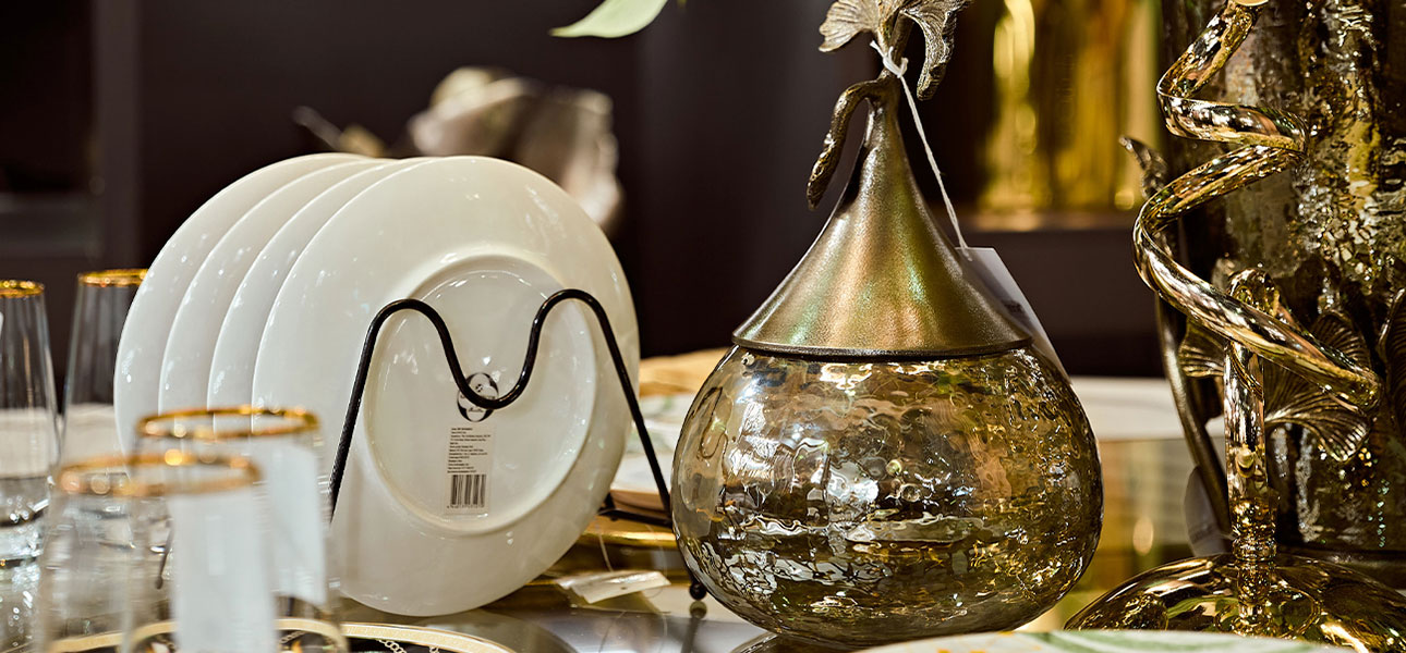 Ваза с декоративной крышкой Manon - фото