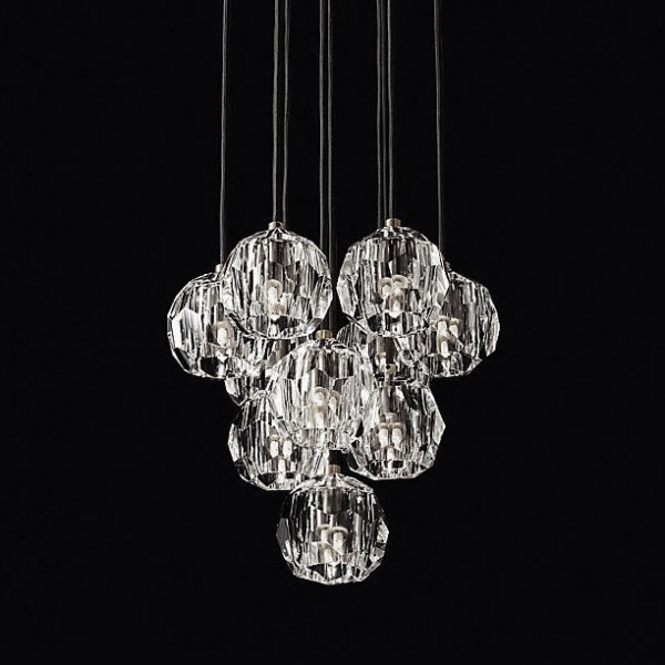 Люстра Boule De Cristal Round Cluster Chandelier 10 Chrome Хром Люстра Boule De Cristal Round Cluster Chandelier 10 Chrome Хром в Липецке | Loft Concept