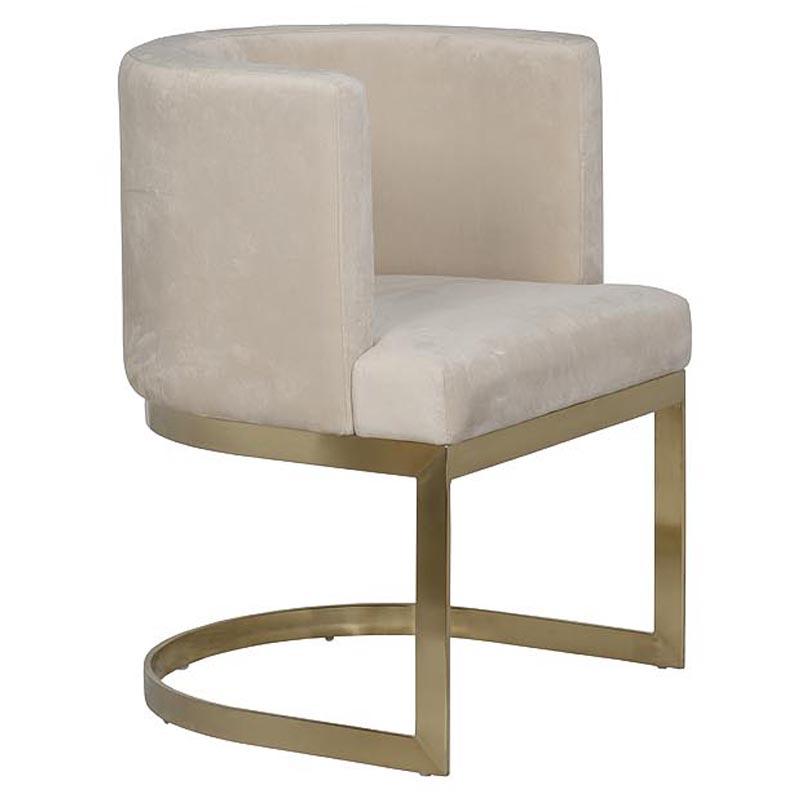Стул Disalia Chair beige Бежевый Золотой Стул Disalia Chair beige Бежевый Золотой в Липецке | Loft Concept