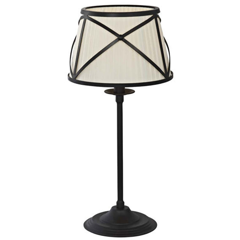 Настольная лампа с абажуром Provence Lampshade Light Brown Table Lamp Бежевый Коричневый Настольная лампа с абажуром Provence Lampshade Light Brown Table Lamp Бежевый Коричневый в Липецке | Loft Concept