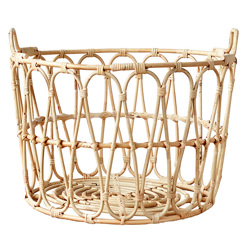 Корзина Round Wicker Baskets Древесина Корзина Round Wicker Baskets Древесина в Липецке | Loft Concept
