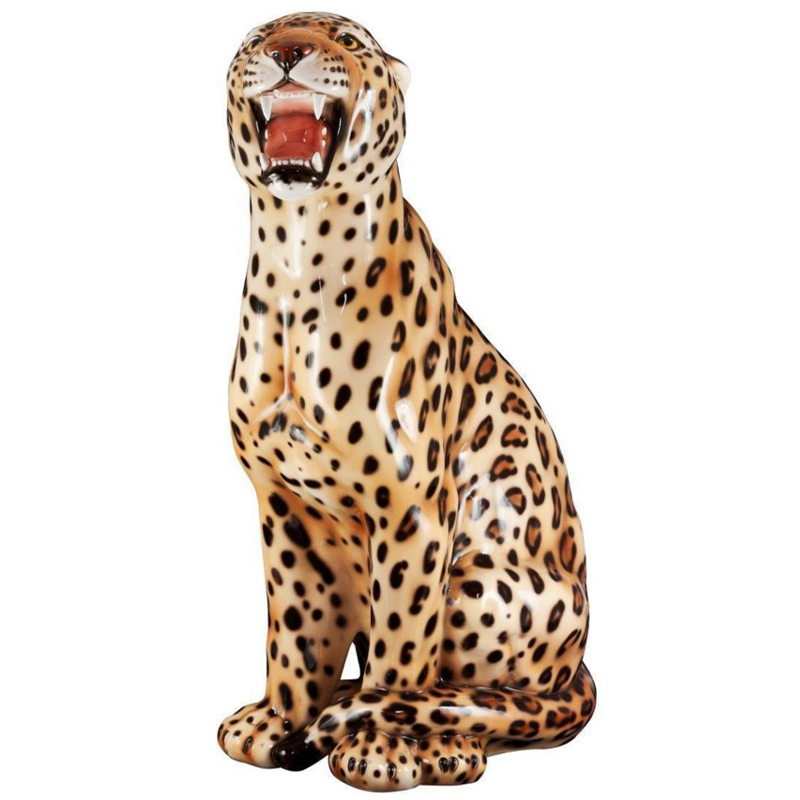 Статуэтка Abhika Leopard Dx Mix Коричневый Бежевый Черный Статуэтка Abhika Leopard Dx Mix Коричневый Бежевый Черный в Липецке | Loft Concept