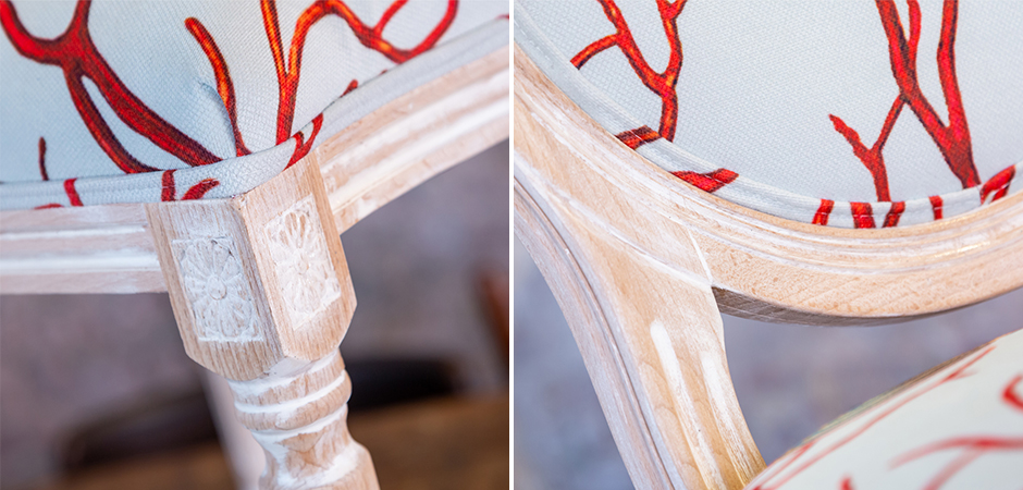 Мягкий стул Seabed Print 9 - фото №1