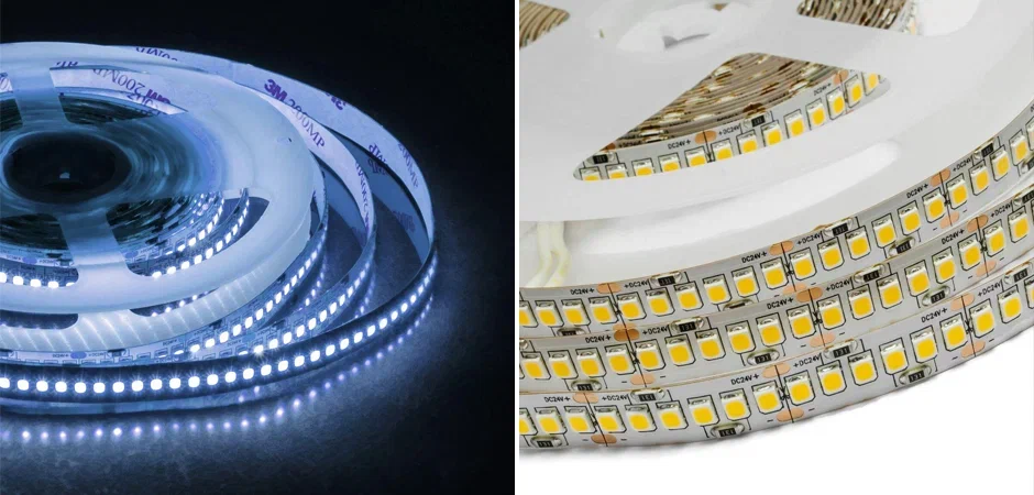 Светодиодная лента 26W/m 240Led/m 2835SMD холодный белый Светодиодная лента 26W/m 240Led/m 2835SMD холодный белый - Loft-Concept в Липецке