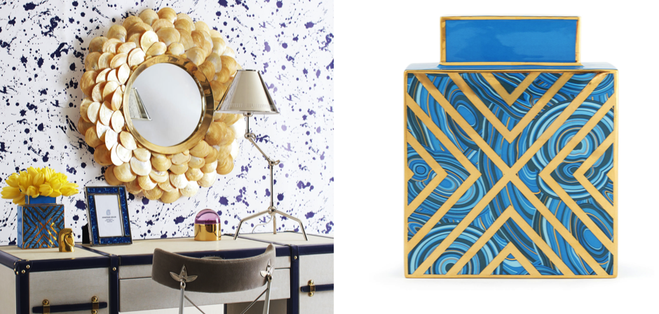 Jonathan Adler MALACHITE X VASE Jonathan Adler MALACHITE X VASE - Loft-Concept в Липецке