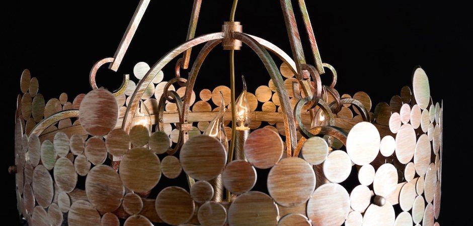 Люстра Round Iron Shod Chandelier Люстра Round Iron Shod Chandelier - Loft-Concept в Липецке