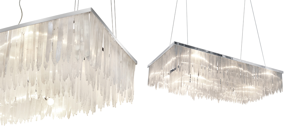 Люстра LAMP SELENITE RECT chromium 160 Люстра LAMP SELENITE RECT chromium 160 - Loft-Concept в Липецке